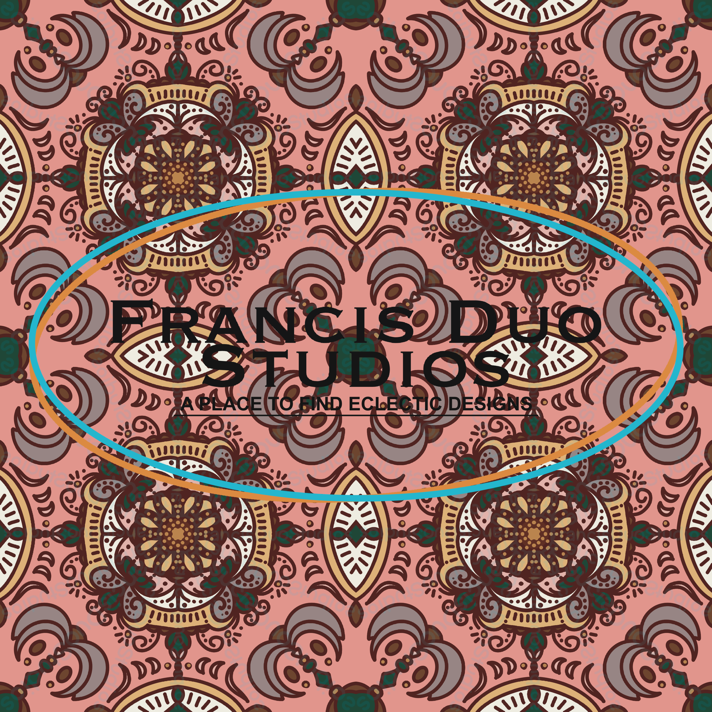 Summer Mandala Palm Tree Floral|PNG|Instant Download|Repeat Pattern|Seamless Design|Digital Clipart|Hand Drawn