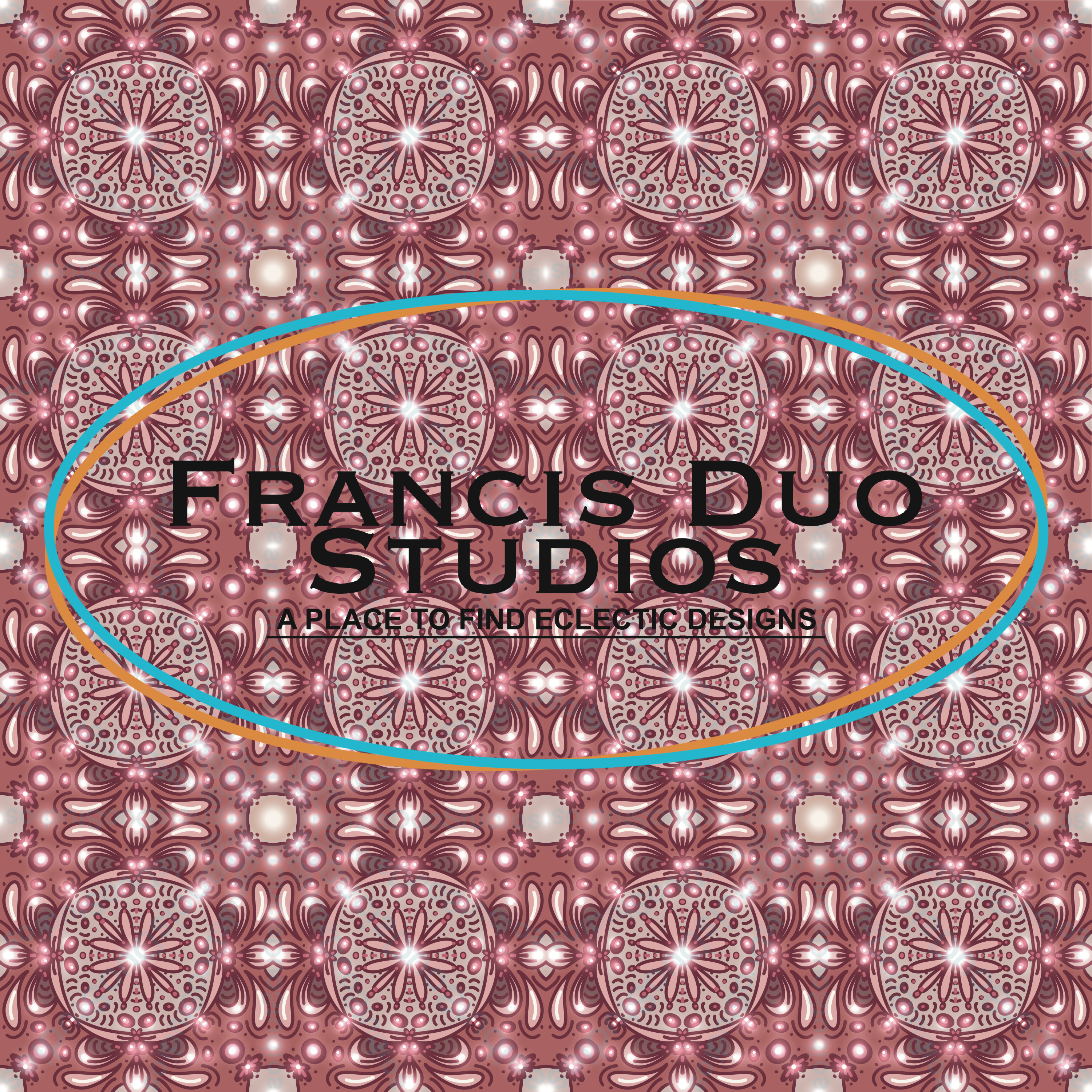 Pink Tones Shimmer Flower Mandalas|PNG|Instant Download|Repeat Pattern|Seamless Design|Digital Clipart|Hand Drawn