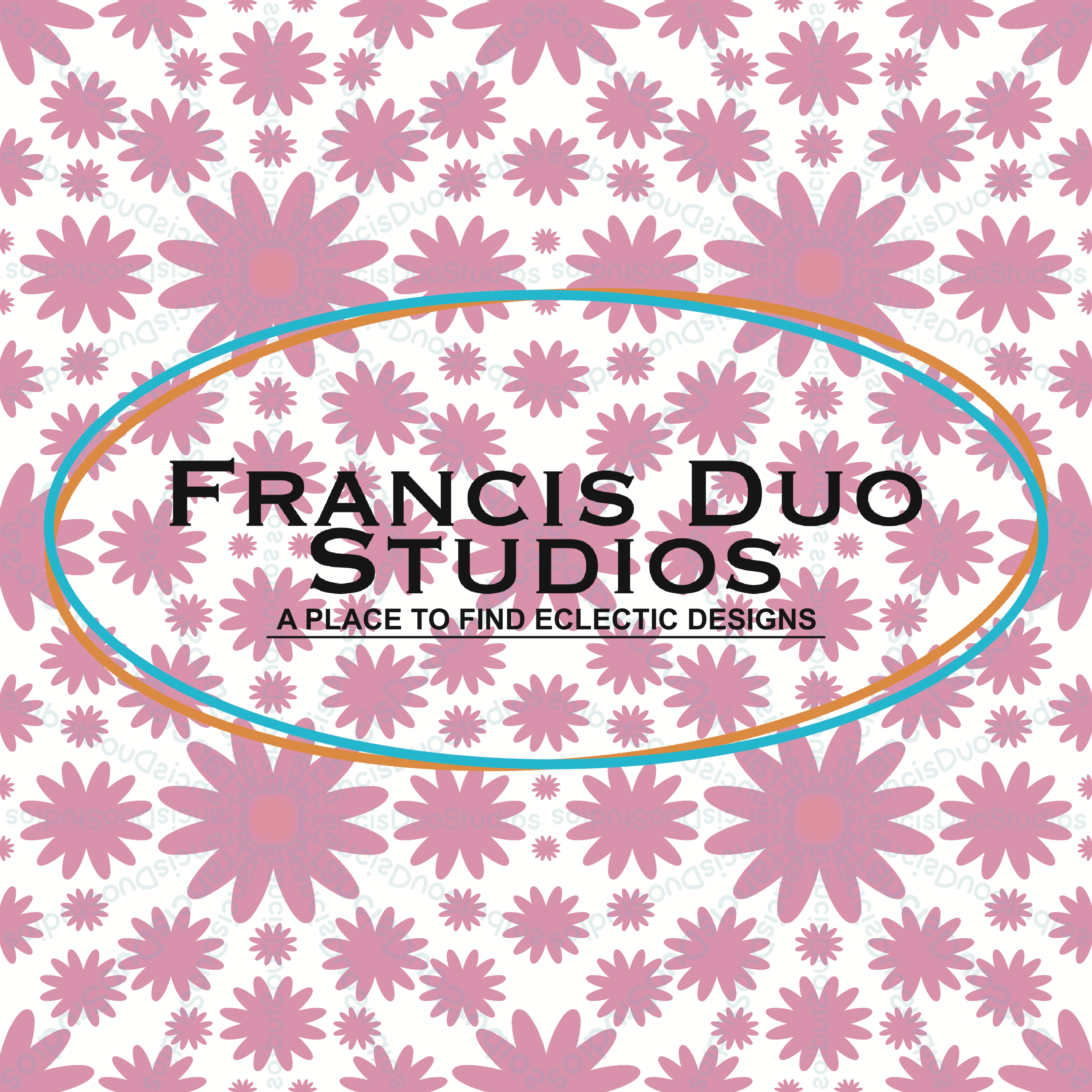 Flat Designs Instant Download Repeat and Seamless Patterns | Mandala Moroccan Illustrations Tile Art Floral | Designer | Handmade Design | Pink Star Flowers